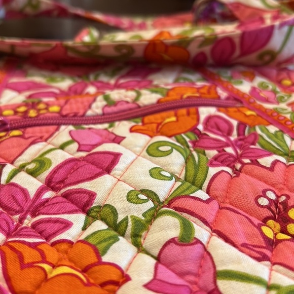 Vera Bradley Spring Floral Quilted Crossbody Bag - Picture 12 of 12